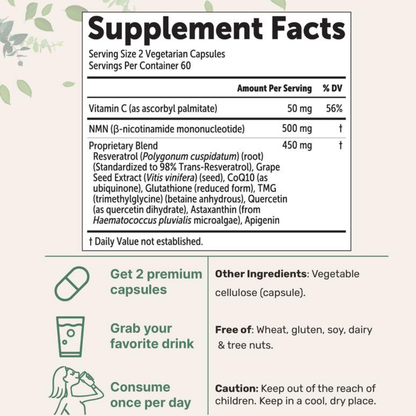 VIVENA NMN Complex 10X – 10-in-1 Cellular Renewal Complex